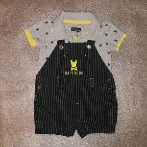 Mayfair 3/6 month Bad to the Bone outfit
